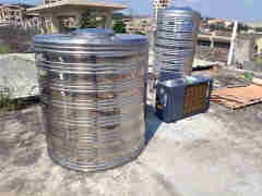 小型公寓出租房空氣能配太陽能安裝